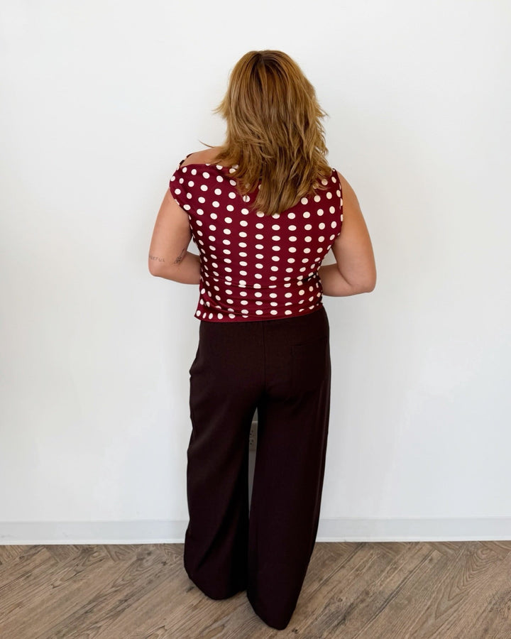 Bobbie Asymmetrical Topsleeveless top
