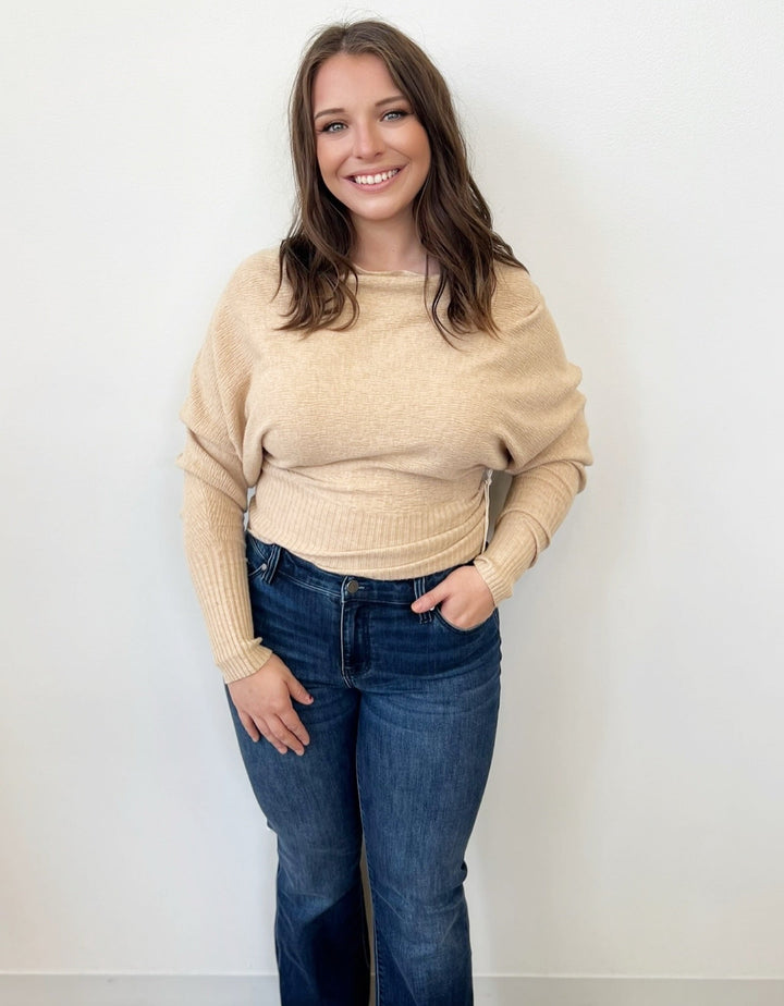 Brinley Knit with Cowl Necklineknit top