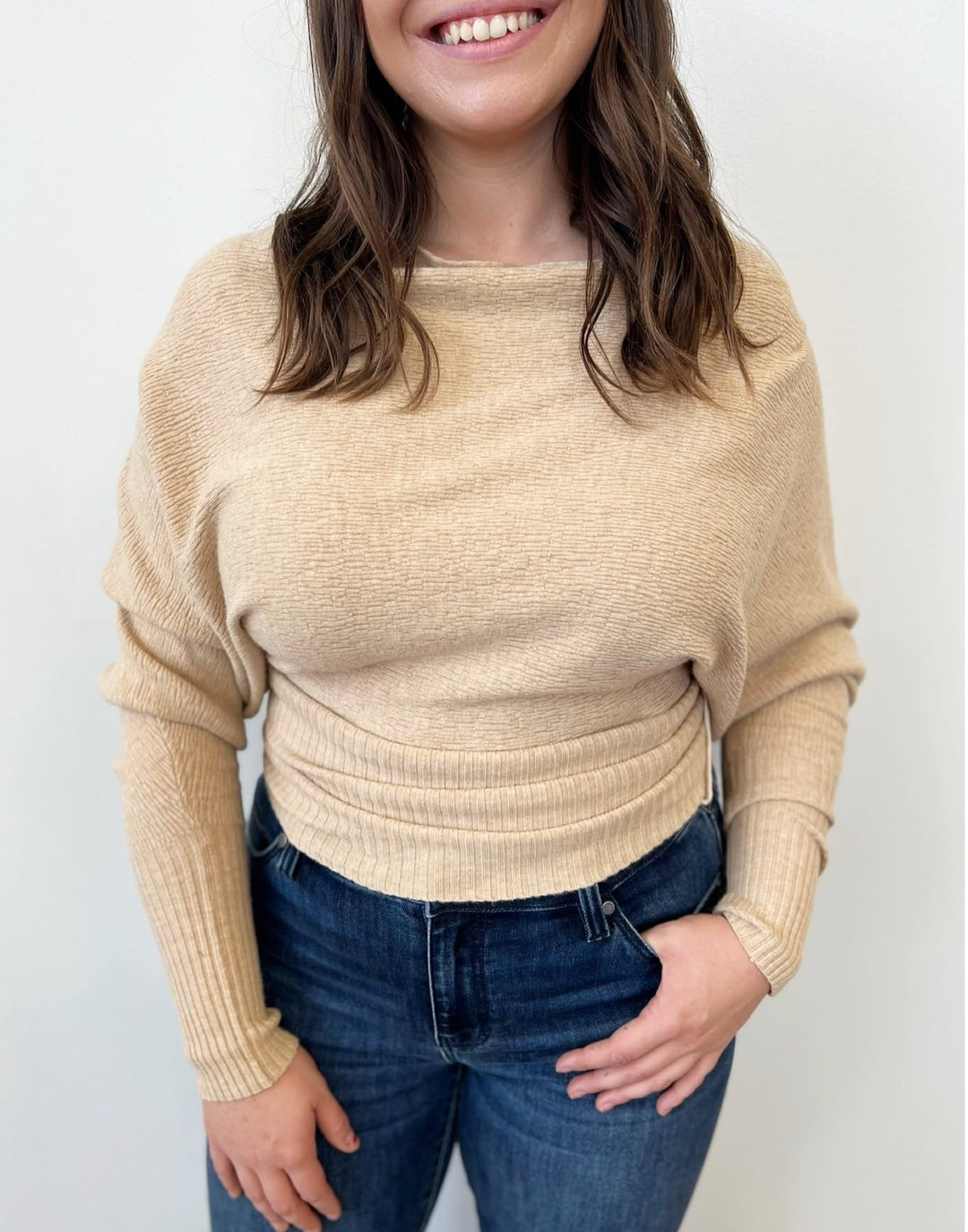 Brinley Knit with Cowl Necklineknit top