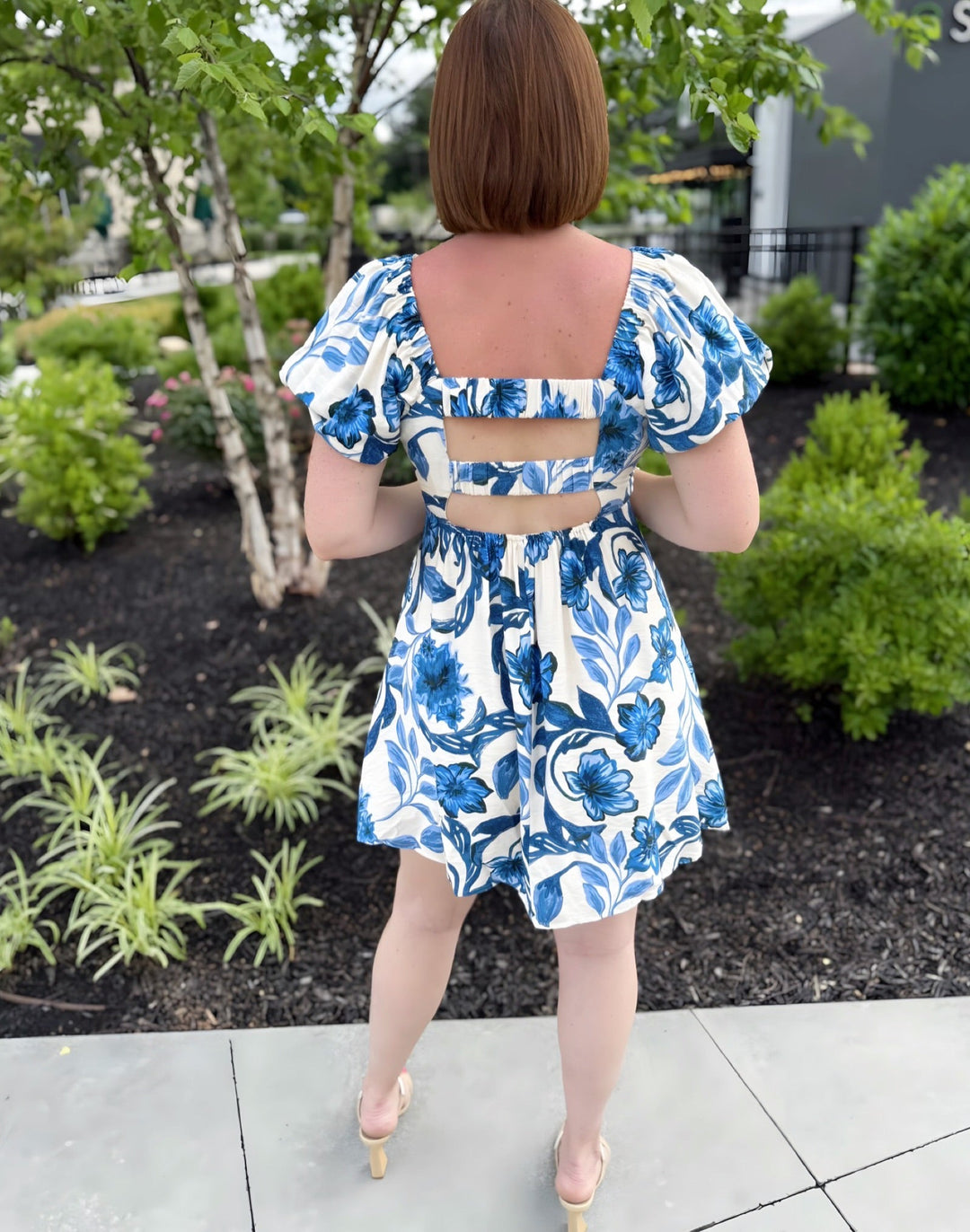Brooks Floral Printed Mini DressDress