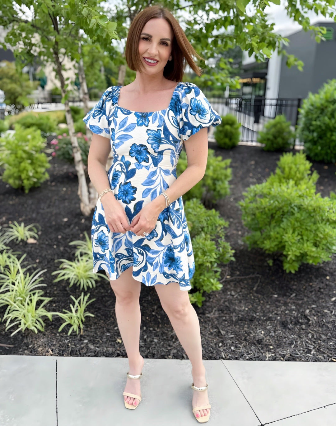 Brooks Floral Printed Mini DressDress