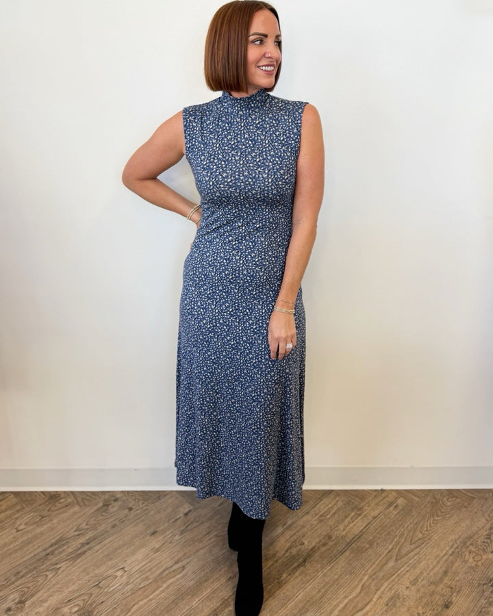 Carmena Printed Sleeveless DressDress