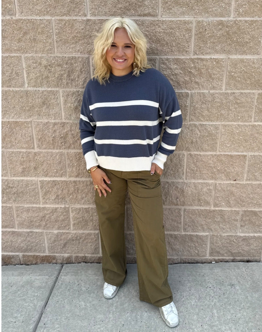 Celeste Striped Sweatersweater