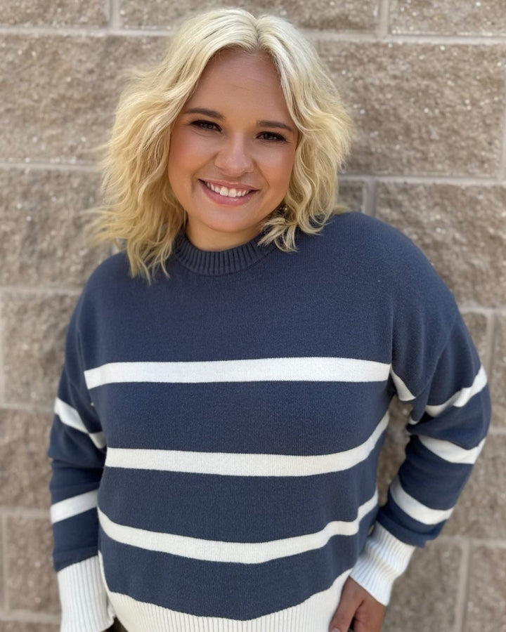 Celeste Striped Sweatersweater