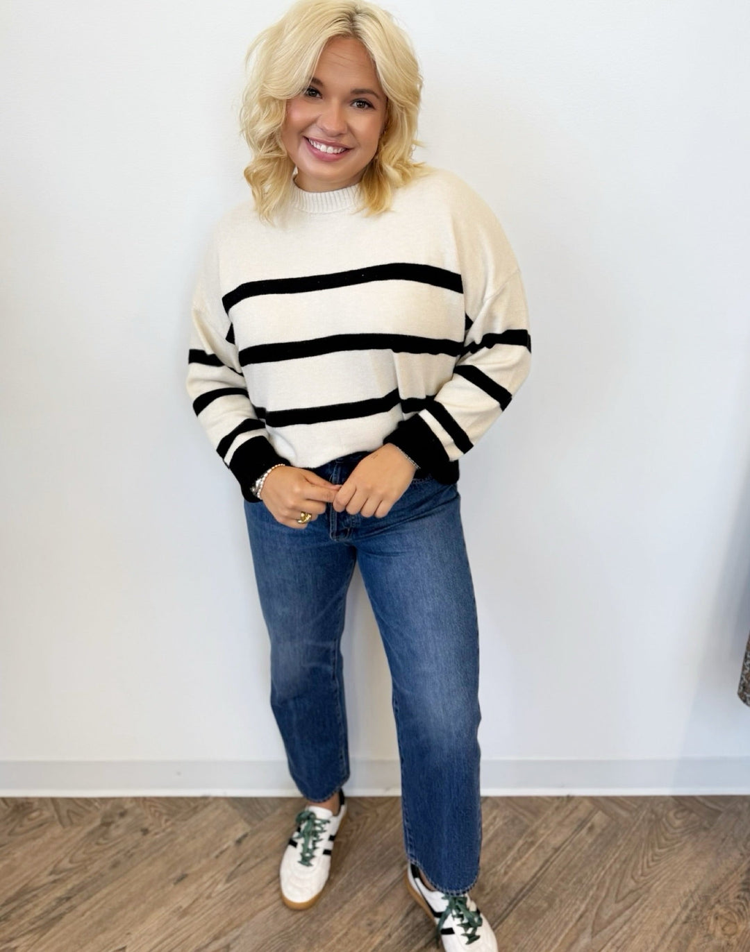 Celeste Striped Sweatersweater
