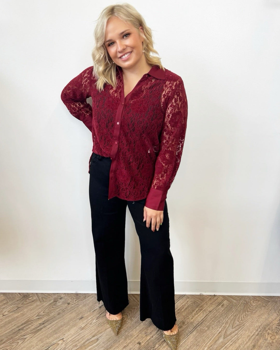 Charlee Oversized Button Downbutton down shirt