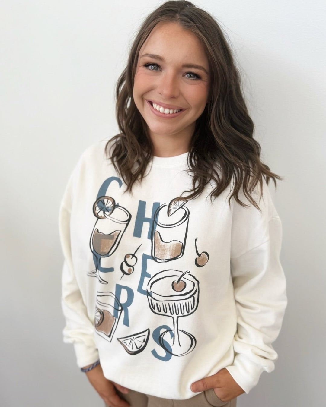 Cheers Graphic SweatshirtSweatshirt