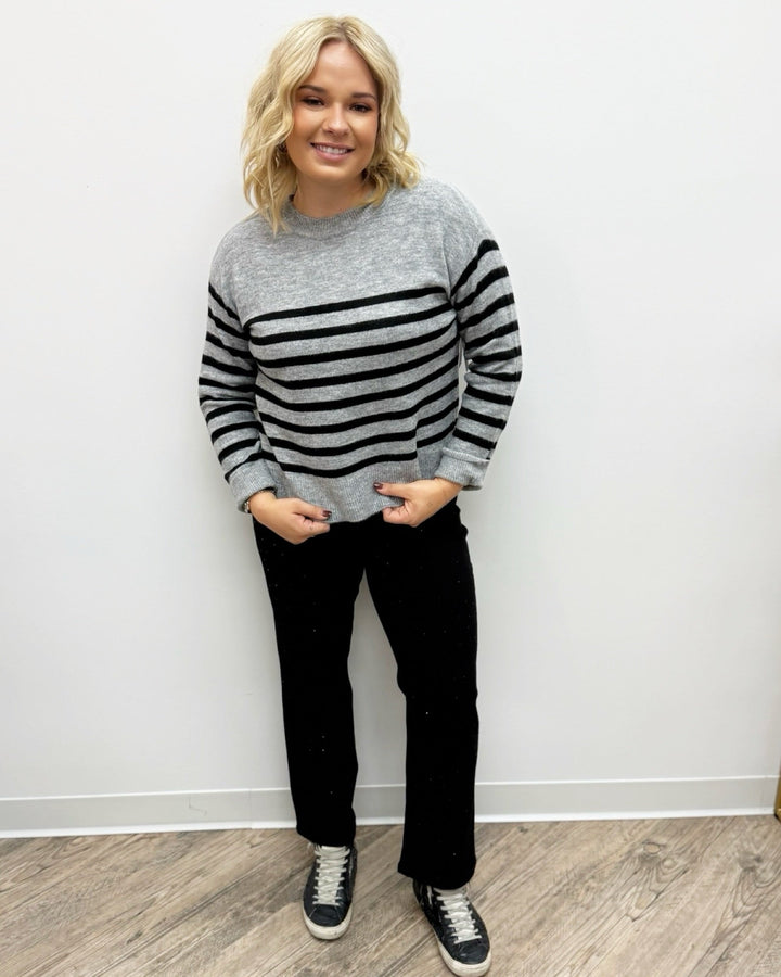 Clayton Striped SweaterLM8D49SK48