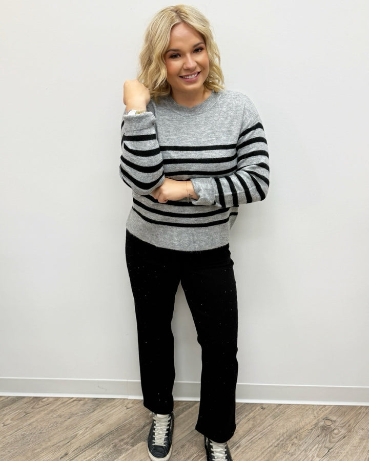 Clayton Striped SweaterLM8D49SK48