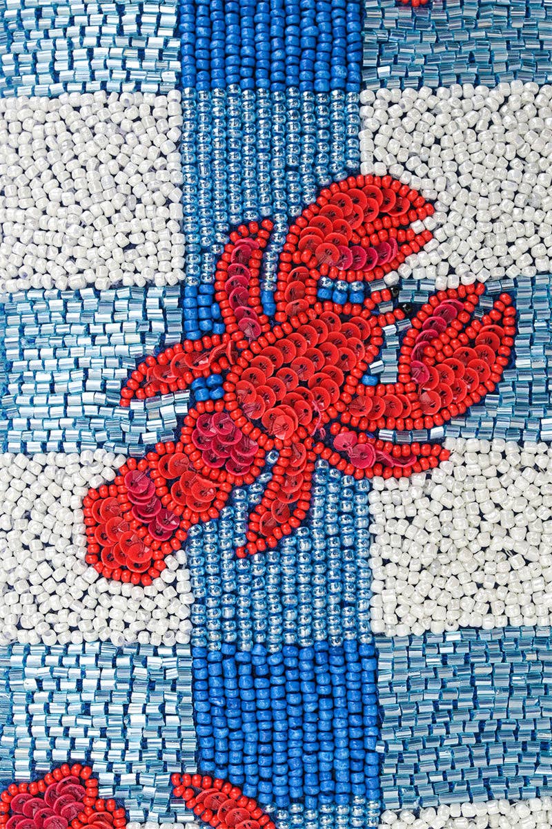 Coastal Claw Beaded ClutchAB25 - 1420