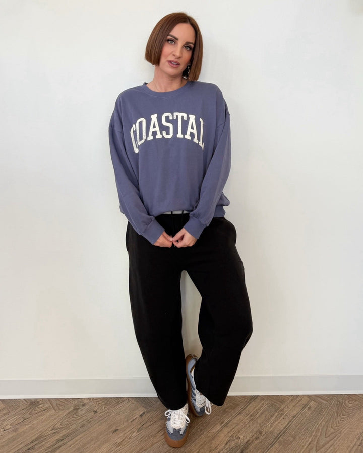 Coastal Graphic Crew Neck SweatshirtSweatshirt