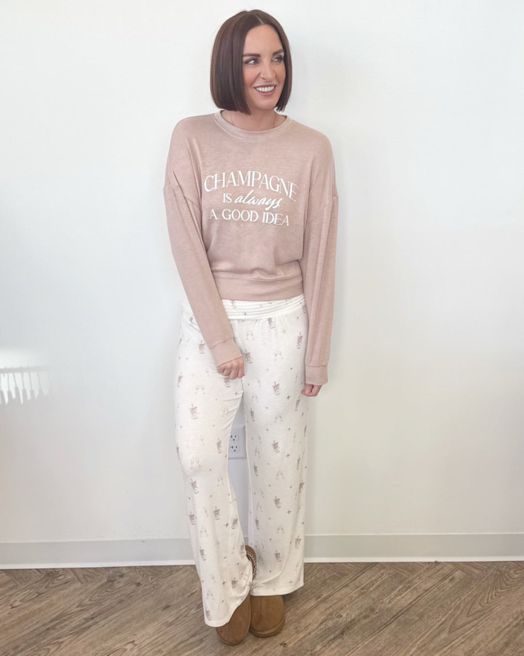 Cozy With Champagne Lounge Toplounge top