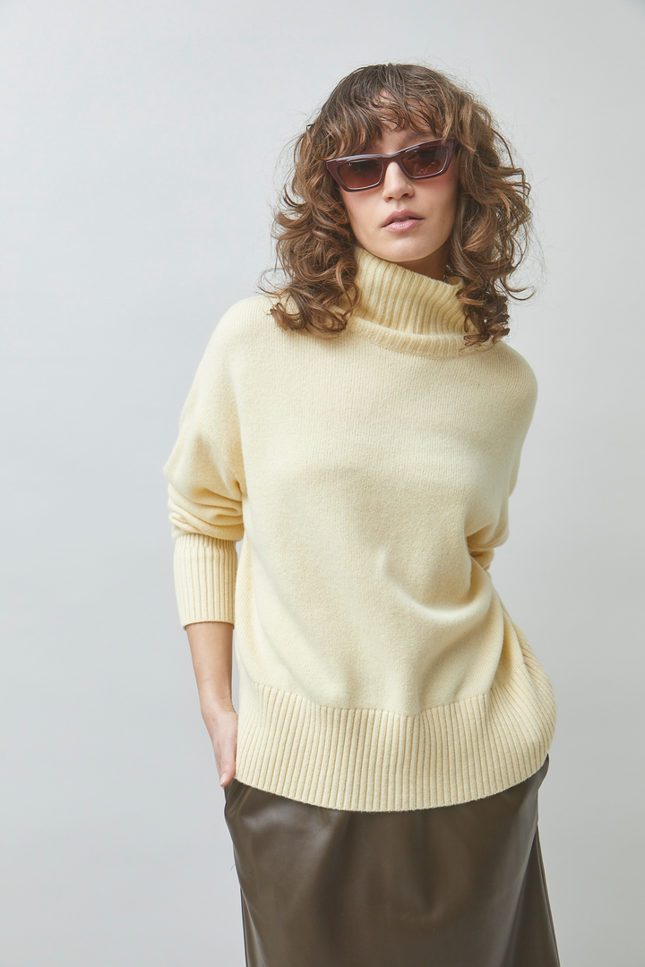 Palace Roll-Neck Long Sleeve Knit