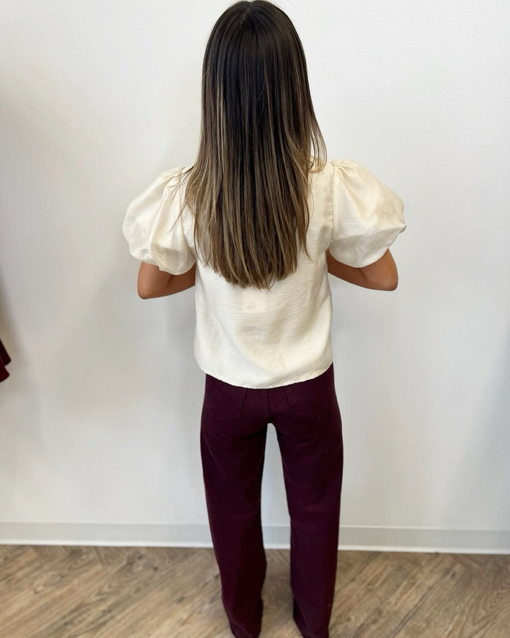 Cyndi Floral Print Short SleeveCiebon