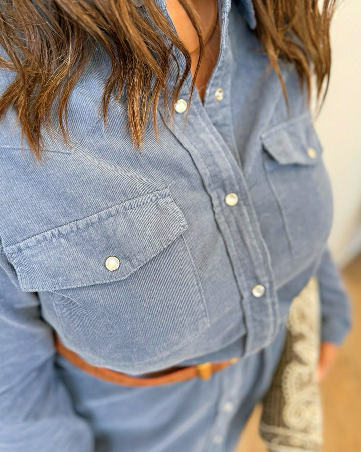 Daja Long Sleeve Shirt DressMini Dress
