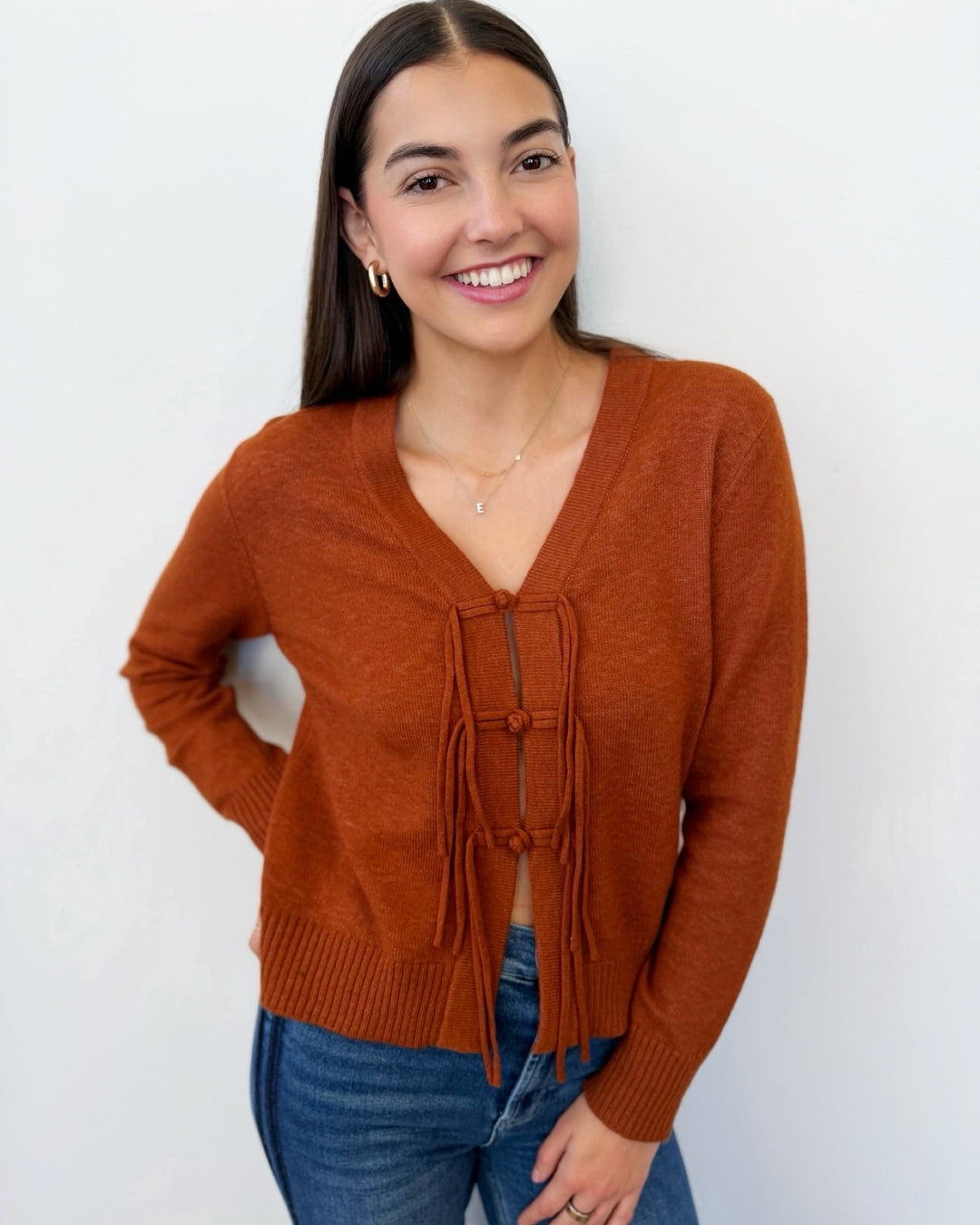 Darla Long Sleeve Knit Cardiganlong sleeve knit