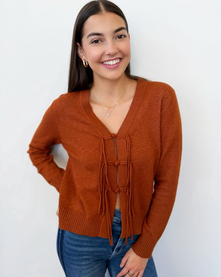 Darla Long Sleeve Knit Cardiganlong sleeve knit