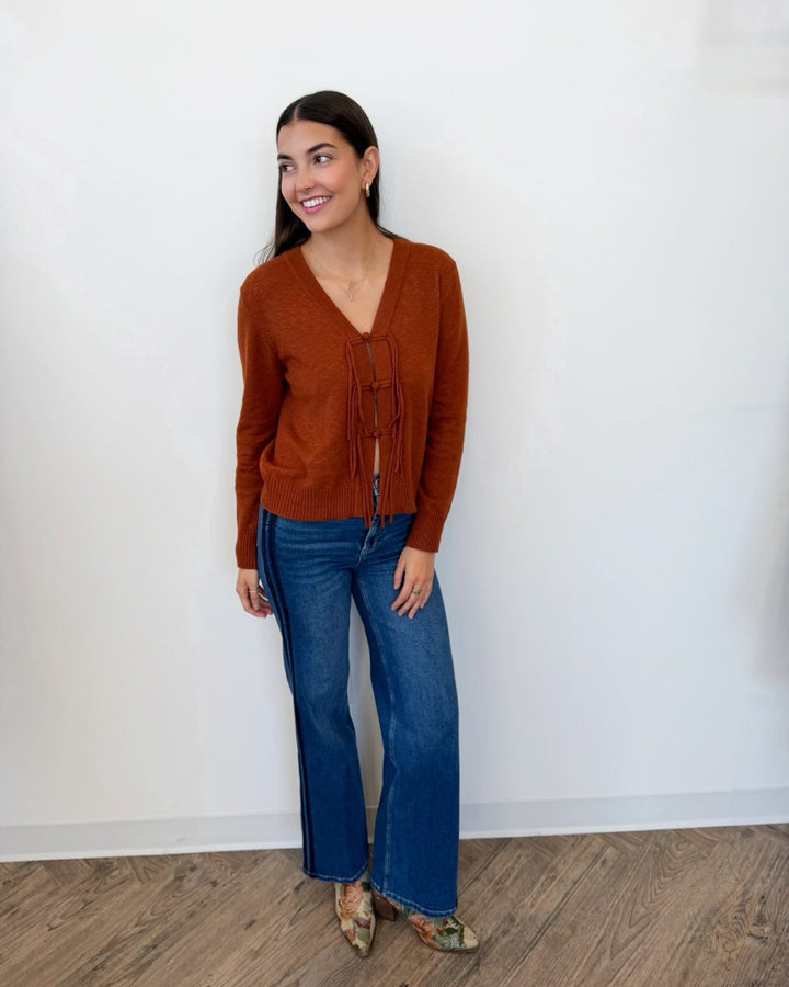 Darla Long Sleeve Knit Cardiganlong sleeve knit