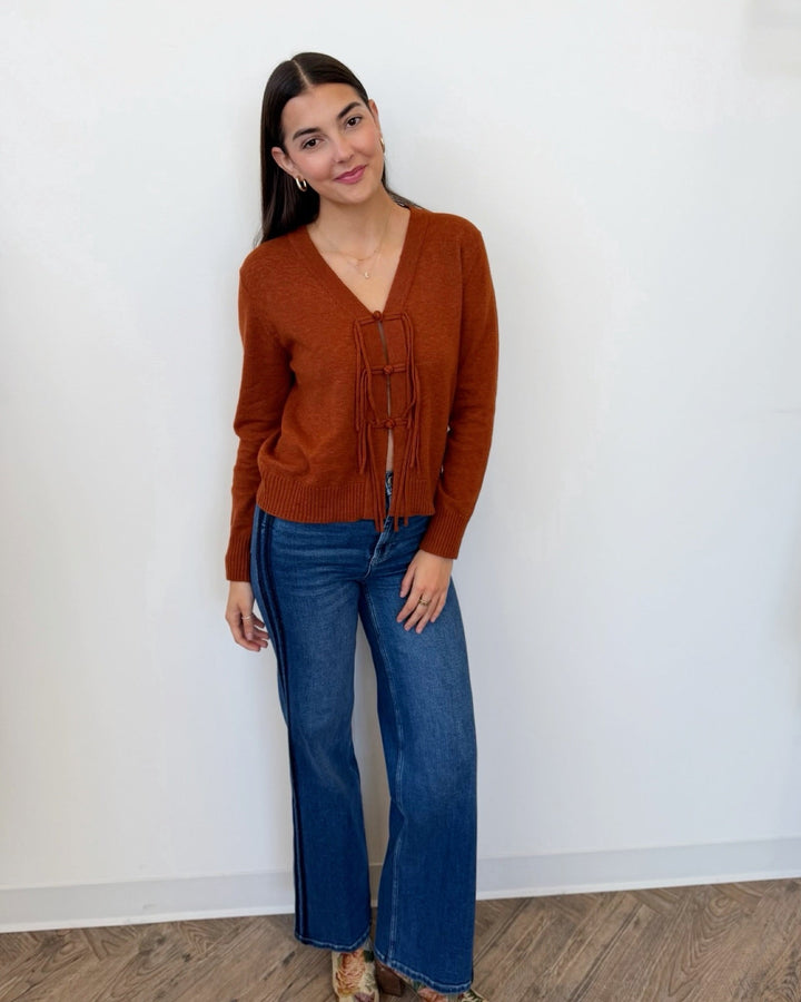 Darla Long Sleeve Knit Cardiganlong sleeve knit