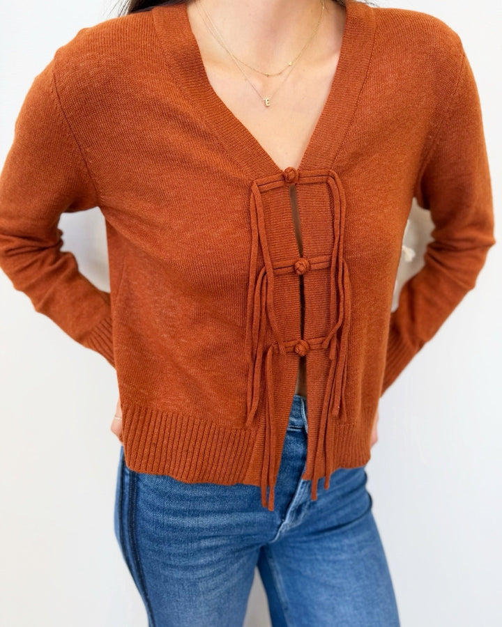 Darla Long Sleeve Knit Cardiganlong sleeve knit