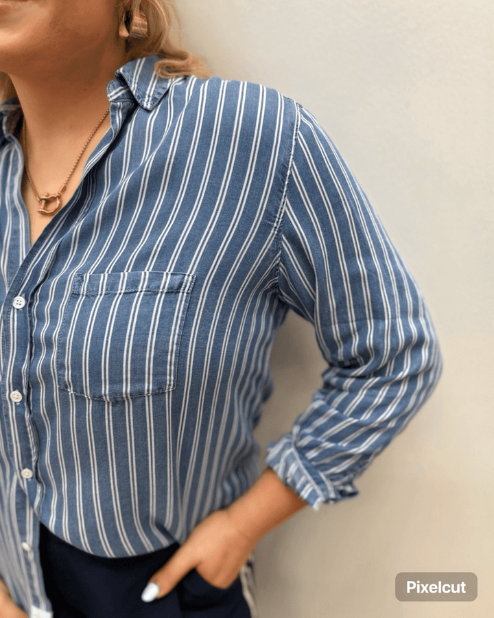 Dear John Galina Stripe Shirtbutton down shirt