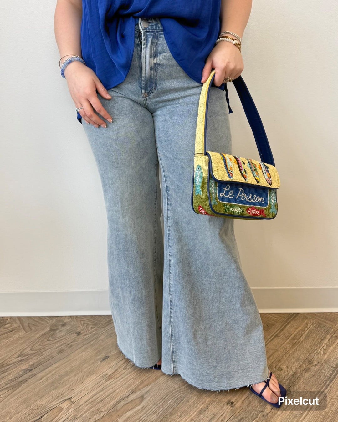 Dear John Hendrix High Rise Flare Jeansfull length denim