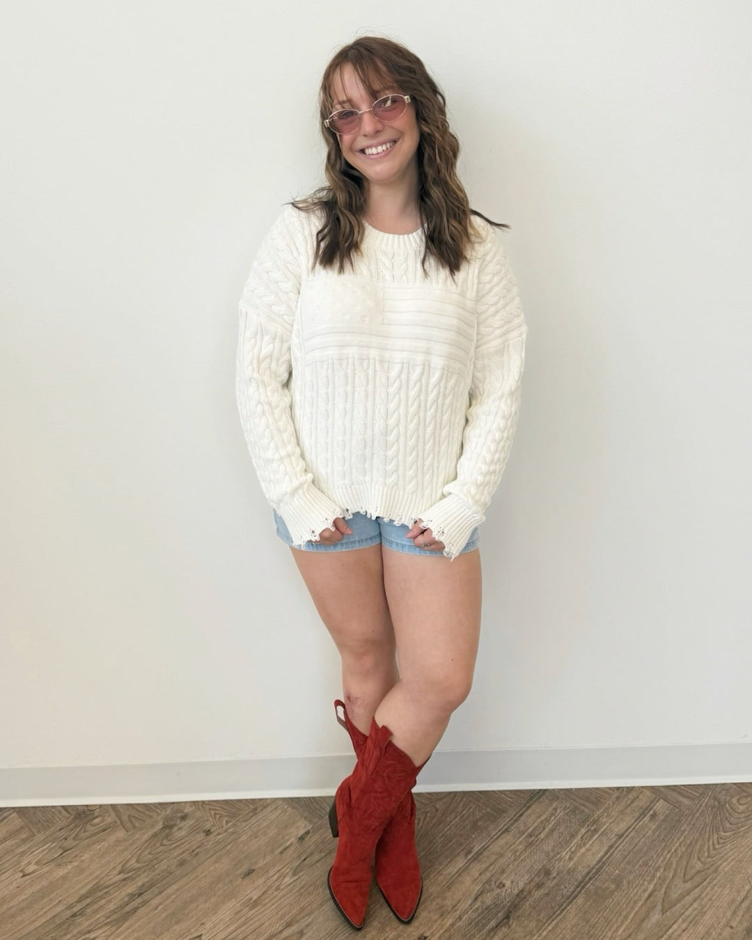 Dear John Rania Long Sleeve Sweaterlong sleeve knit