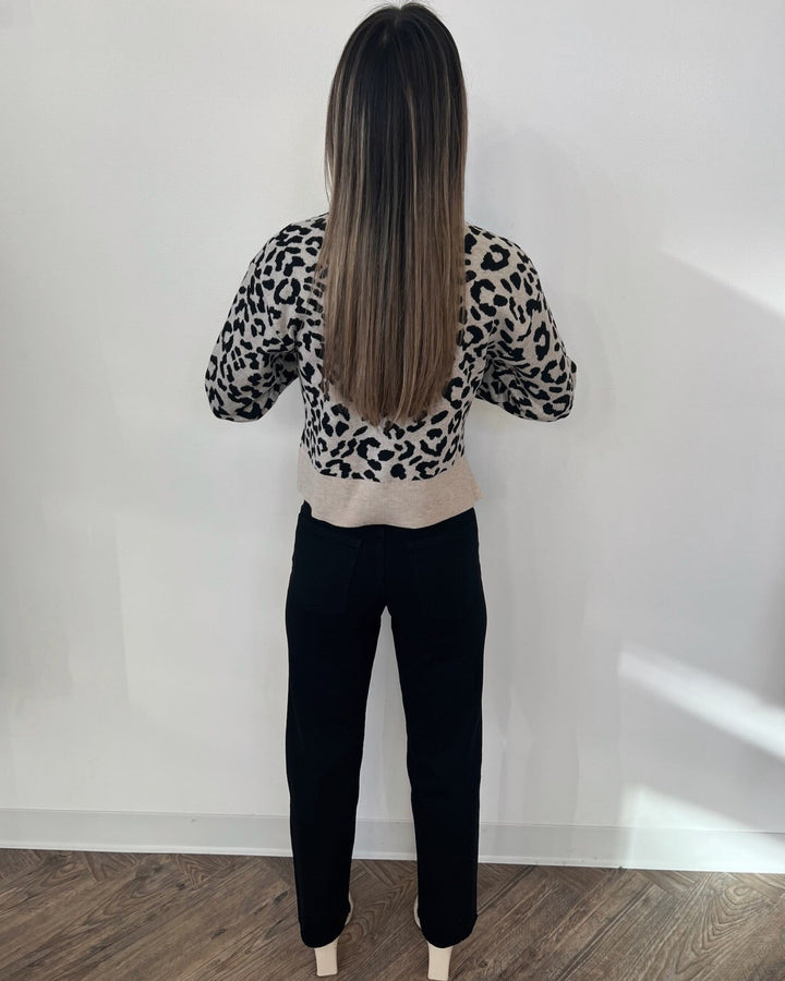 Dela Mock Neck Knit
