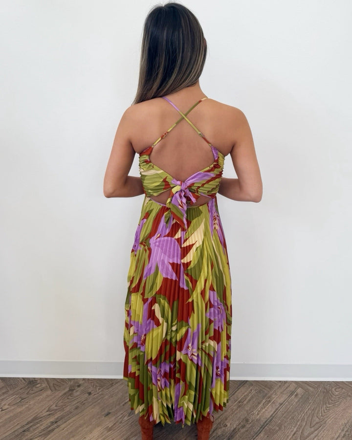 Delora Floral Midi DressDress