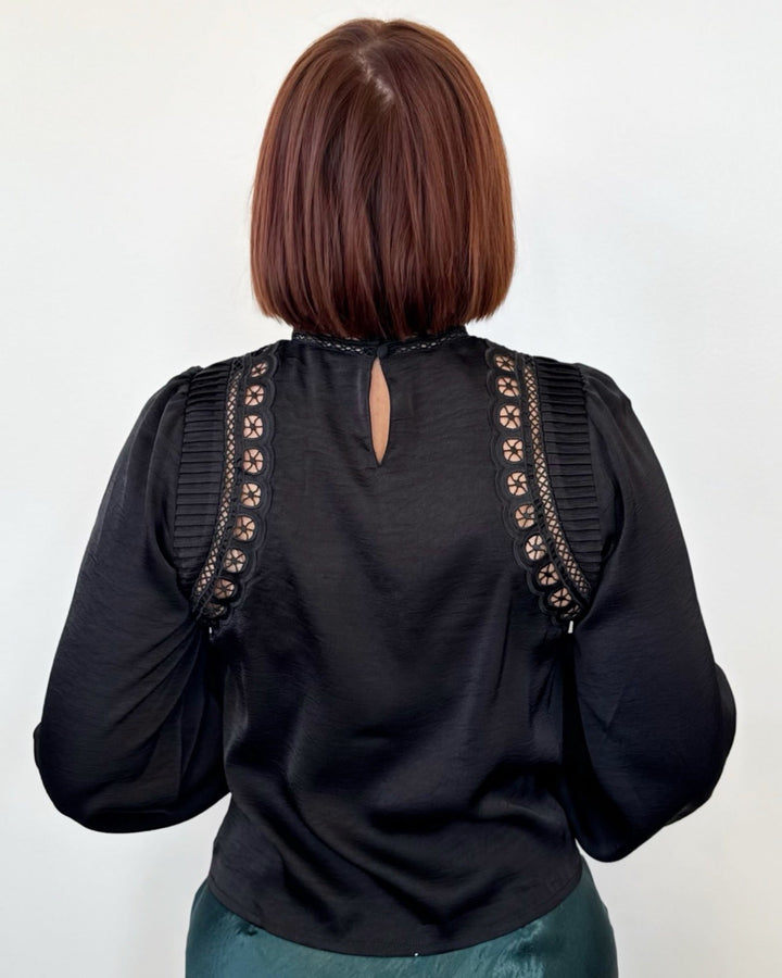 Devie Lace Embroidered TopTop