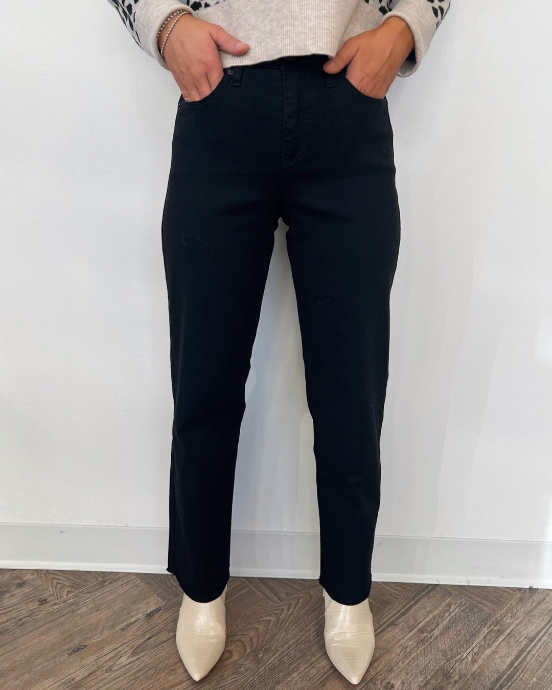 Duke Mid Rise Straight Leg JeansJeans