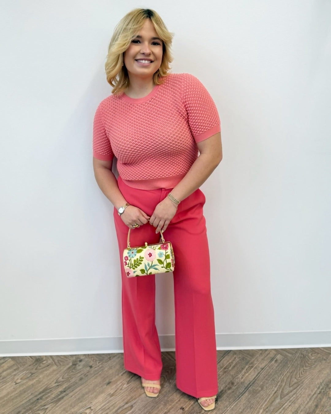 Elise Knit Topshort sleeve knit