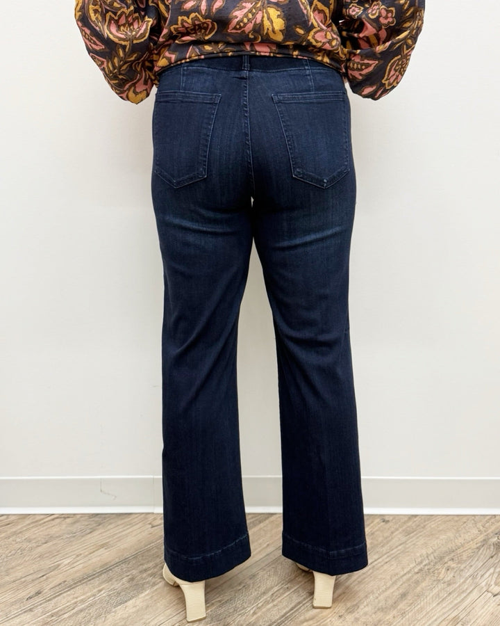 Eliza Wide Leg Jeans with Hem DetailLM4122A4