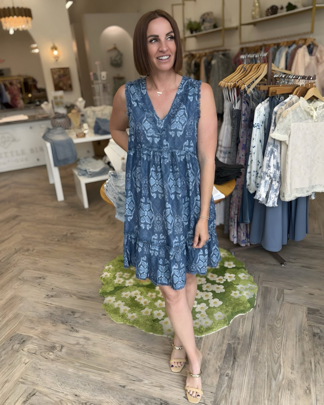 Ellerie V Neck DressDress