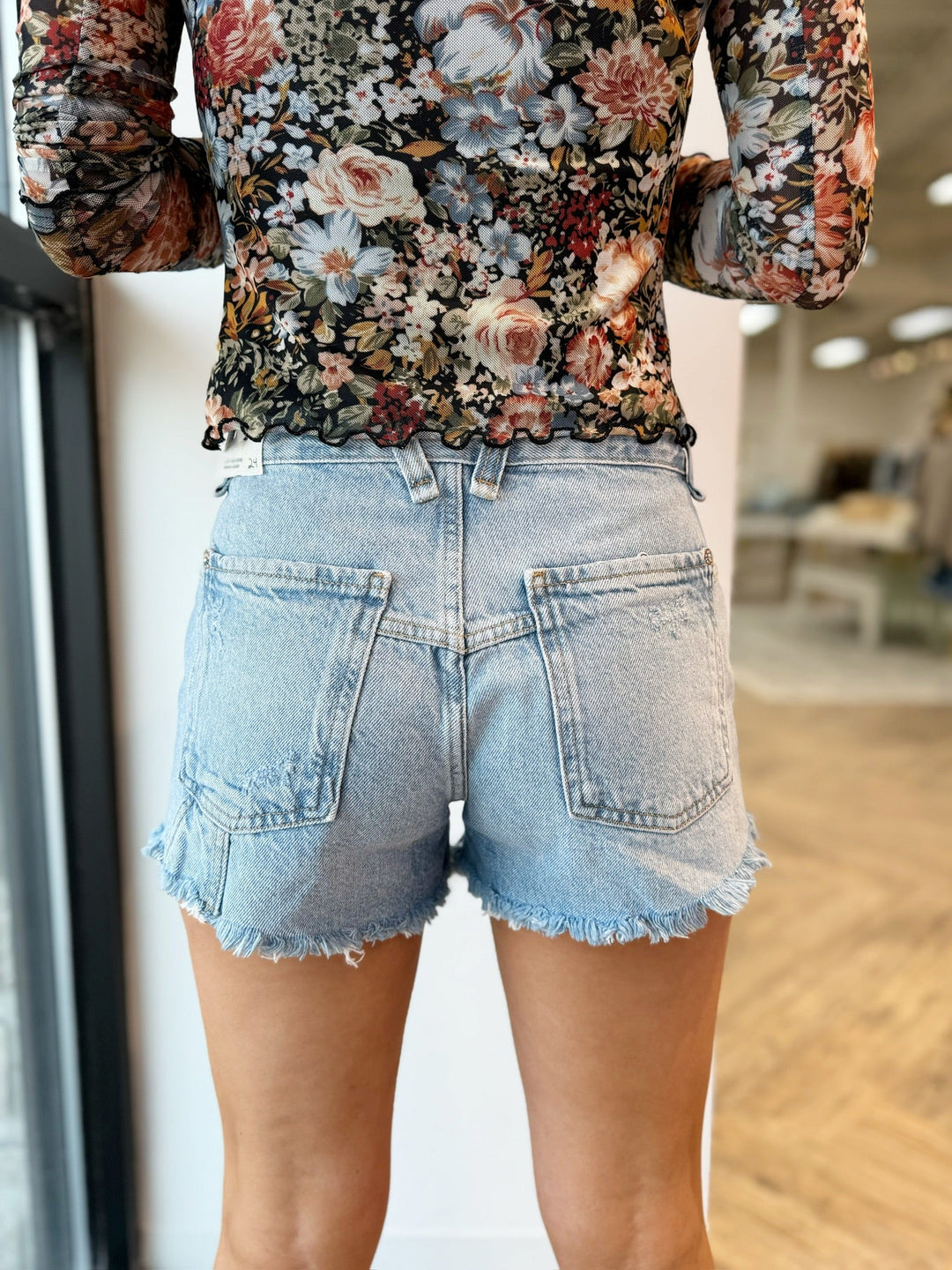 Emmitt Distressed ShortsDenim Shorts