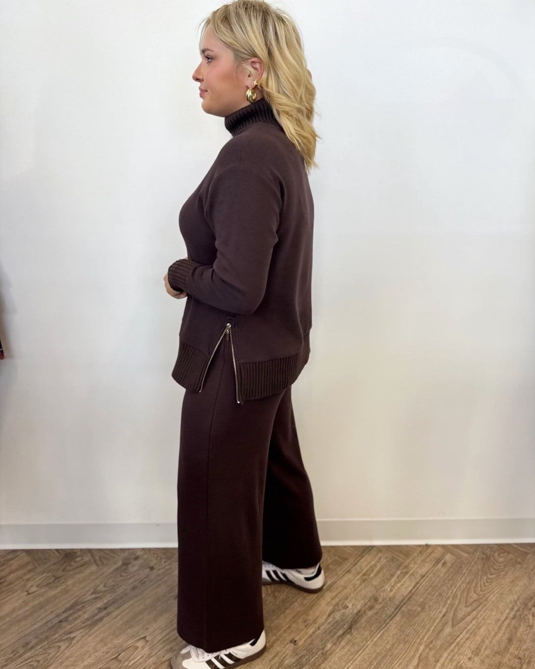 Eve Oversized Mock Neck SweatshirtSweatshirt