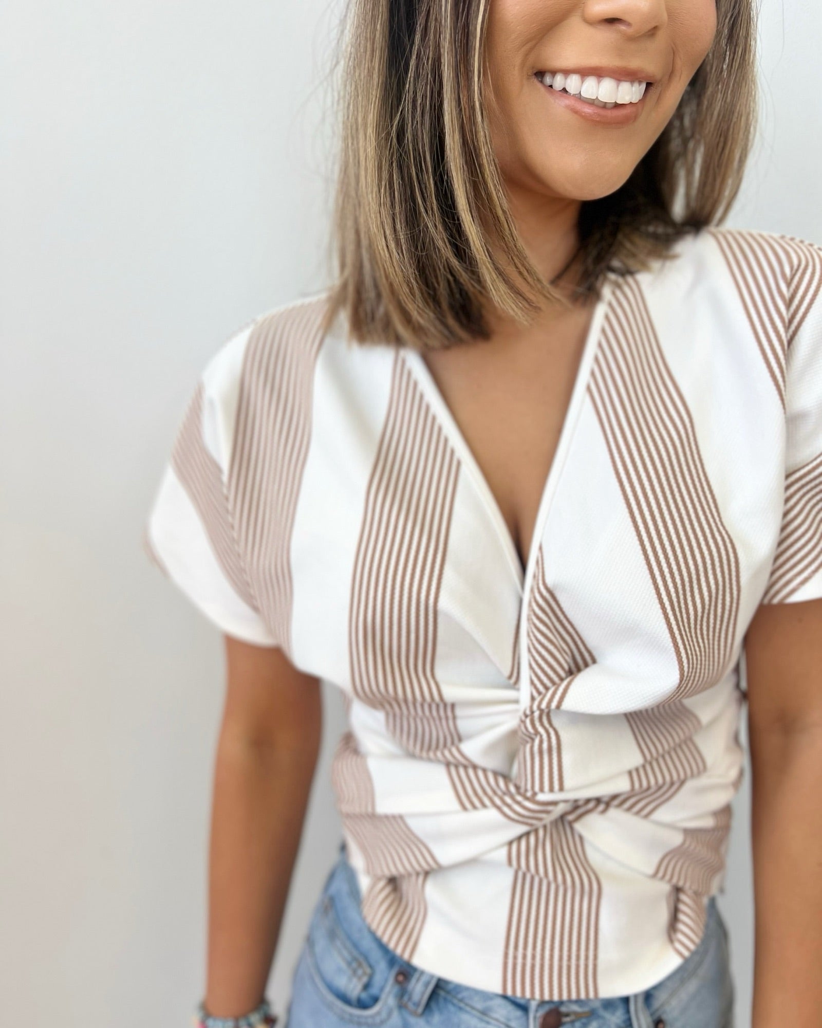 Evie Twist Front TopTop