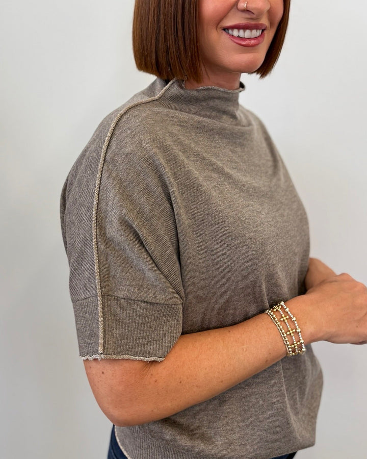 Fawn Short Sleeve SweaterSweater