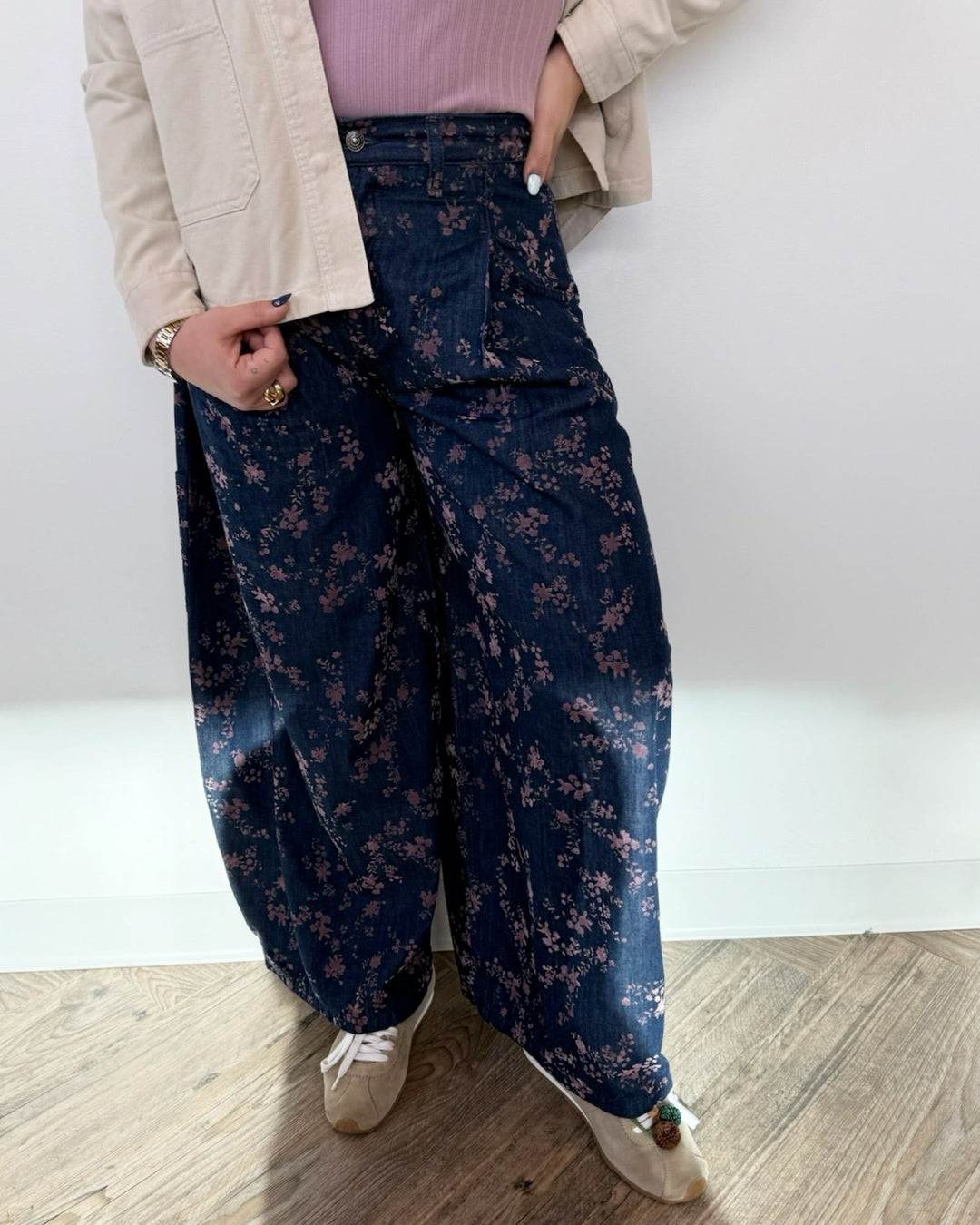 Free People About That Baggy Trouser Jeandenim