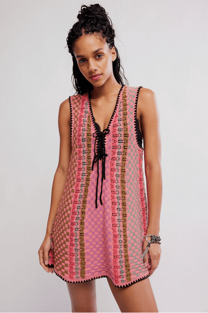 Free People Amalfi Twist Minimini dress