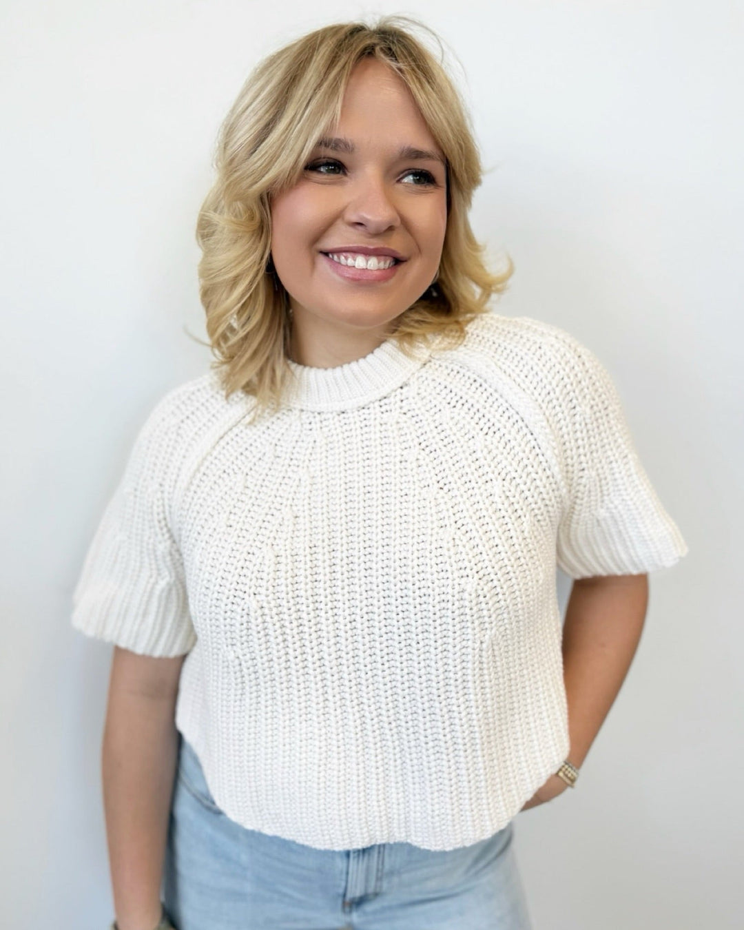 Free People Amy Sweater Teeknit sweater