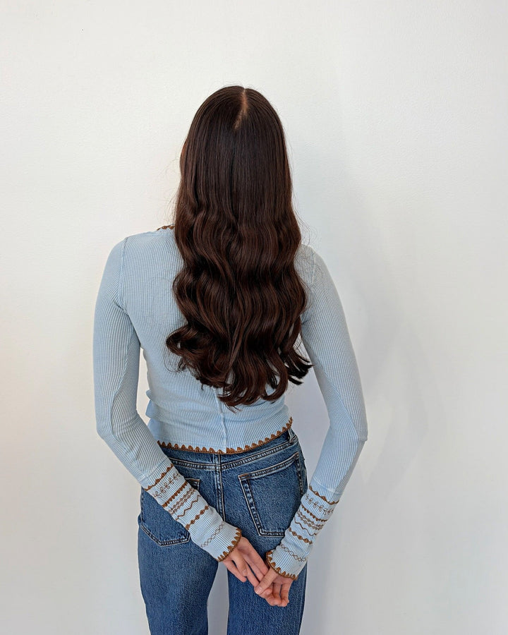 Free People Aspen Thermallong sleeve top