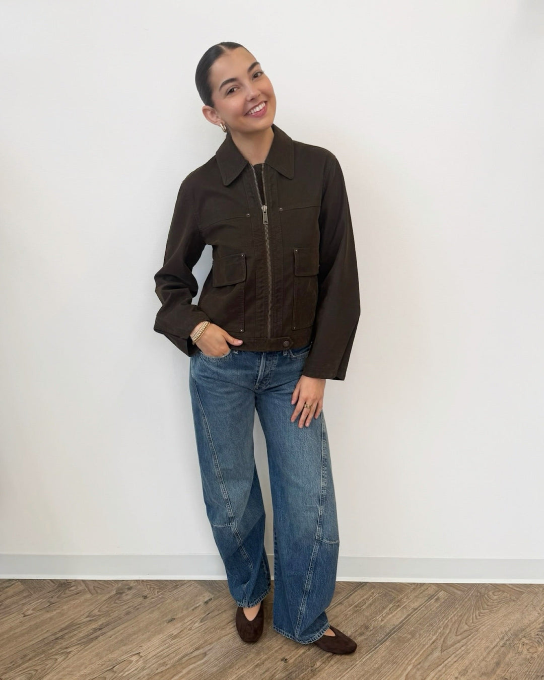 Free People Blair Vegan Suede Jacketsuede jacket