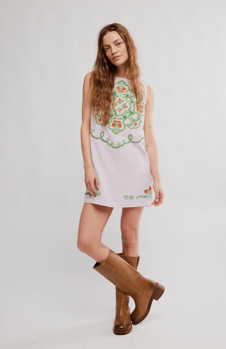 Free People Electric Garden Minimini dress
