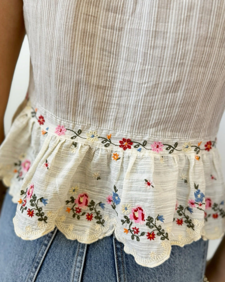 Free People Ellis Blousesleeveless blouse