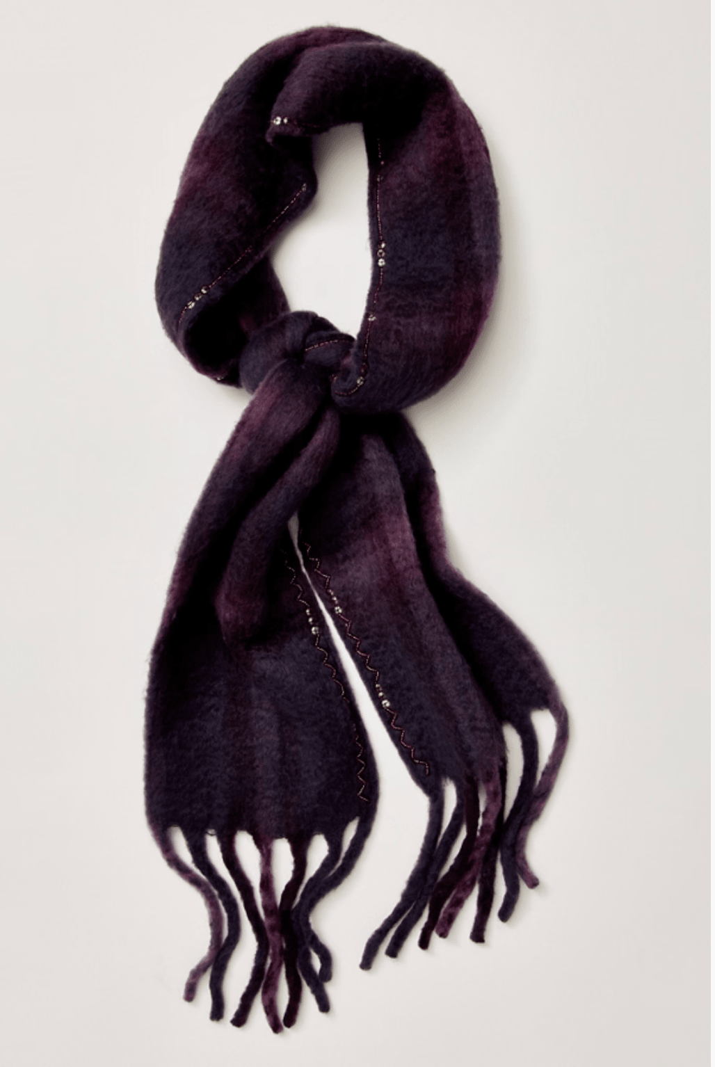 Free People Highland Plaid Skinny Scarfscarf