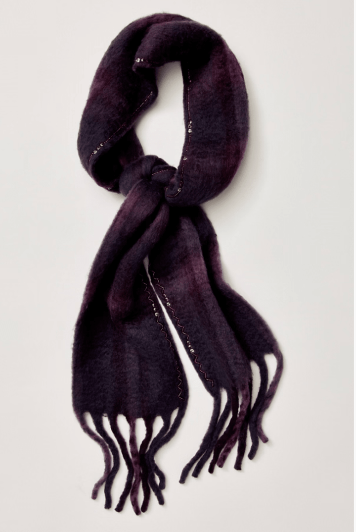 Free People Highland Plaid Skinny Scarfscarf