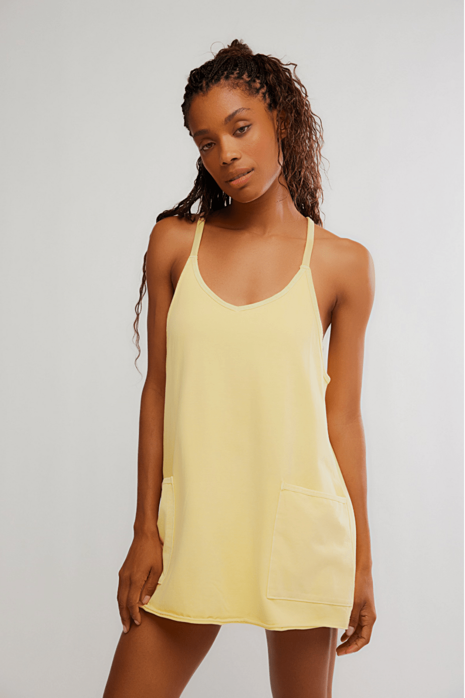 Free People Hot Shot Mini Dressromper
