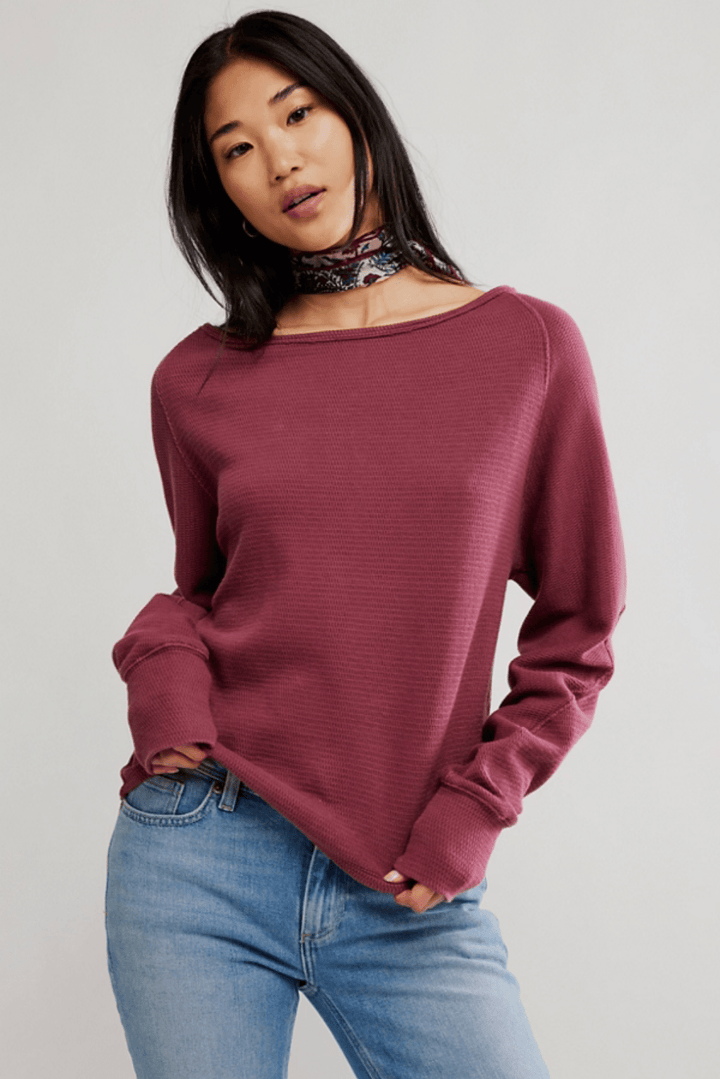 Free People Jess Long Sleevelong sleeve top