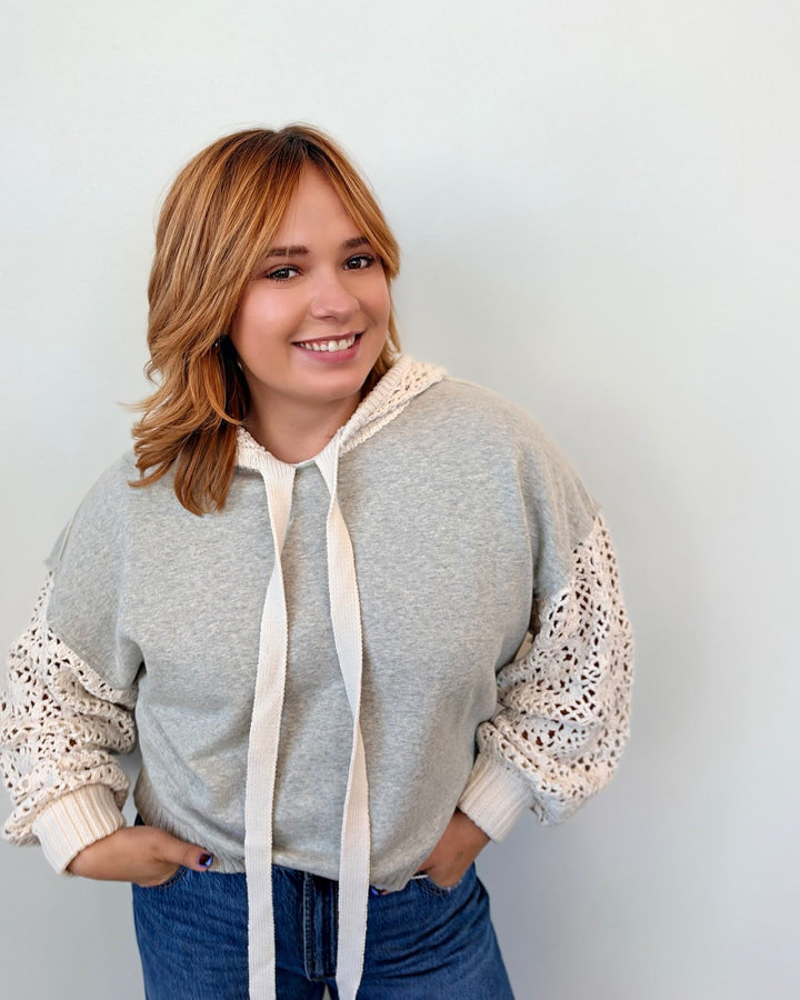 Free People Laced in Hoodiesweatshirt